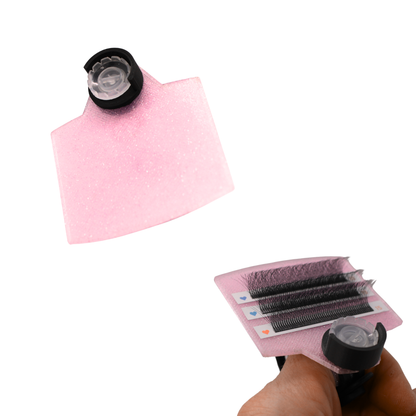 Lash Tile Ring – Adjustable Rotating Ring Palette for Glue & Lash Strip, Studio Tool for Lash Artists - The  Ledge by Llama Lashes