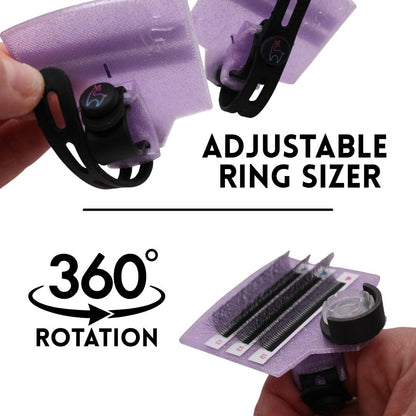 Lash Tile Ring – Adjustable Rotating Ring Palette for Glue & Lash Strip, Studio Tool for Lash Artists - The  Ledge by Llama Lashes