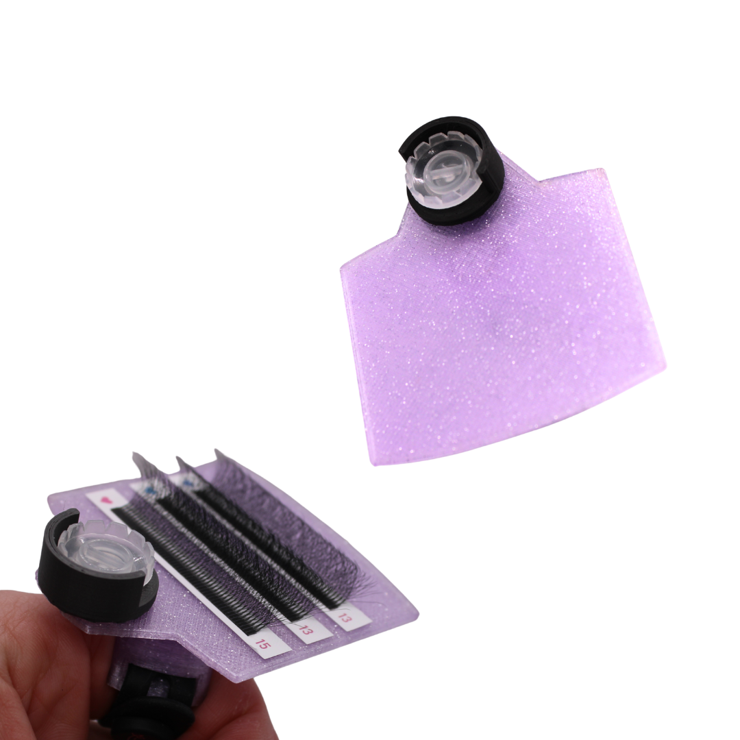 Lash Tile Ring – Adjustable Rotating Ring Palette for Glue & Lash Strip, Studio Tool for Lash Artists - The  Ledge by Llama Lashes