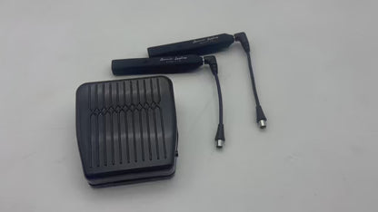 Llama Lashes UV Lash System Kit | Dual Battery, Dual Beam + Wireless Foot Pedal